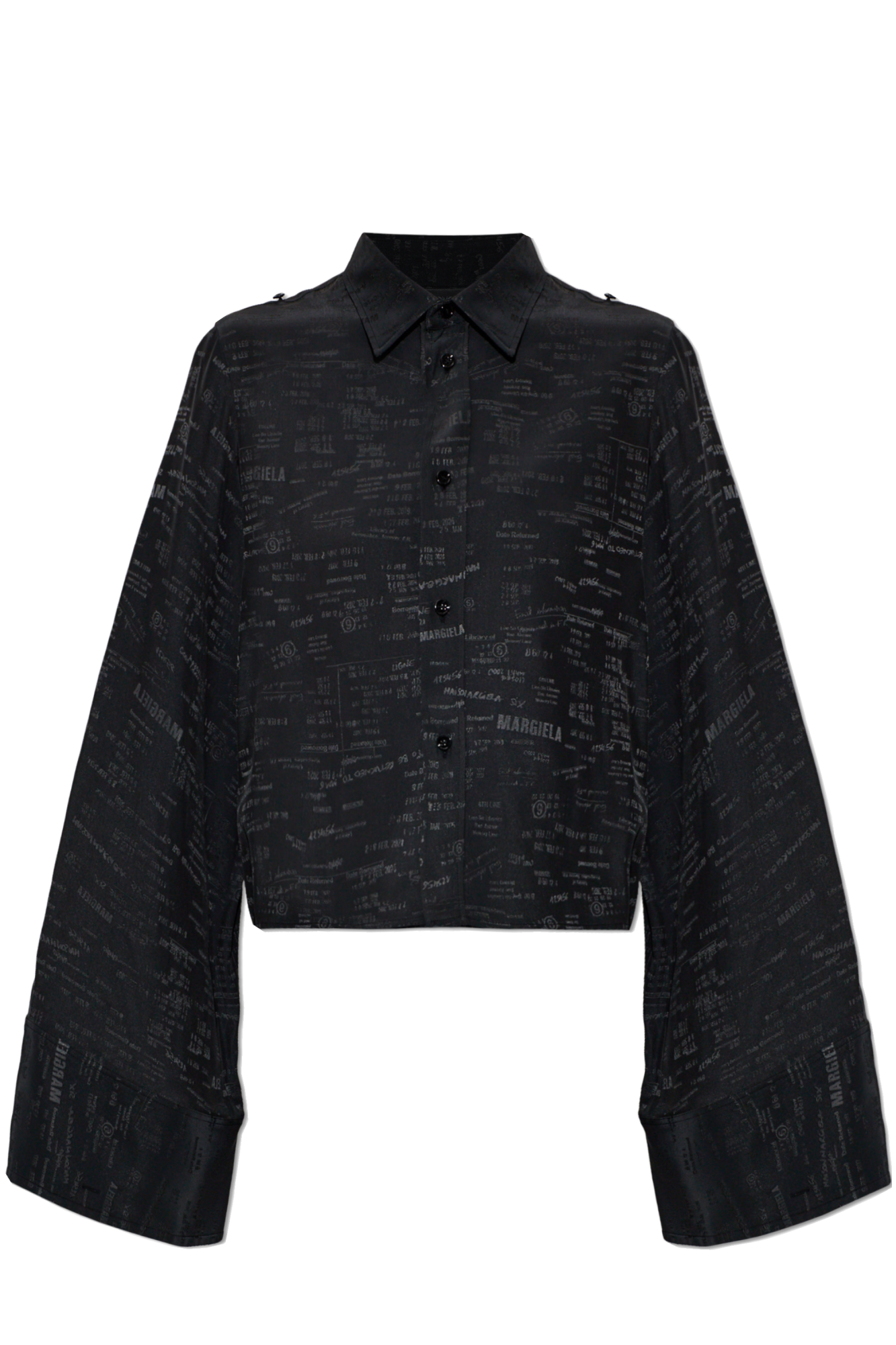 MM6 Maison Margiela Jacquard shirt | Women's | Vitkac
